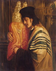 Mladý rabín drží Tóru, 1871