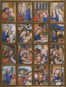 Tafel aus dem Stein-Quadriptychon od Simon Bening