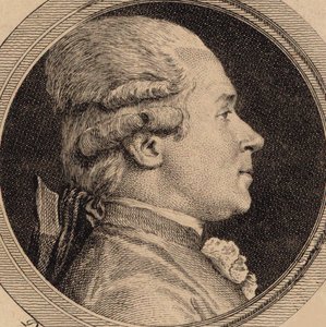 Portrét hráče na lesní roh a skladatel Giovanni Punto 1746-1803, 1782.