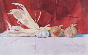 Kukuřice, cibule a česnek od Simon Fletcher