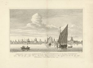 Pohled na Biesbosch a Noordendijk poblíž Dordrechtu Pohled na Biesbosch a den Noordendyk u města Dordrecht (název na objektu)