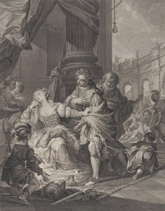 Gunhilda obviněná z cizoložství, 1760.