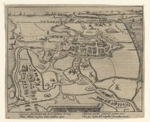 Obléhání Alkmaaru, 1573 od Simon Frisius