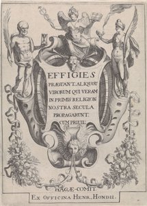 Kazeta vytváří figurální girlandy od Simon Frisius