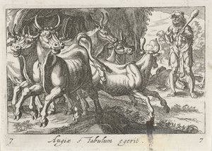 Hercules hoedt de kudde van Geryon (název na objektu) Herculische theme