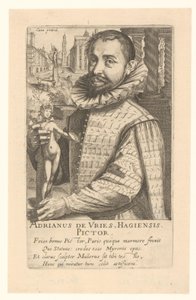 Portrét Adriaena de Vriesa od Simon Frisius