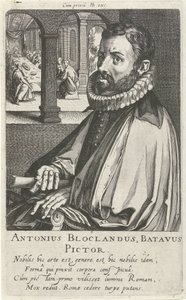 Portrét Anthonieho Blocklandta od Simon Frisius