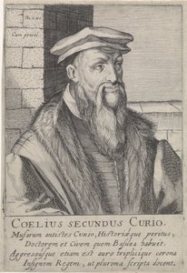 Portrét Caelia Secunda Curia od Simon Frisius