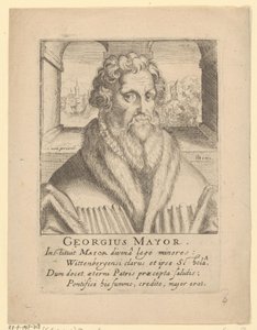 Portrét Georga Majora od Simon Frisius