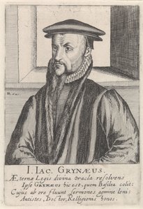 Portrét Johanna-Jacoba Grynaeuse od Simon Frisius