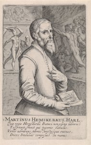 Portrét Maartena van Heemskercka od Simon Frisius