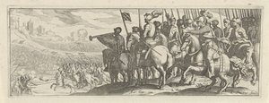 Ruiters se setkal s Lansenem Kavalérie (název série) Faecvnda, co je Phaebusem milovaný a vděčná Florentia mužům bystrého génia, dost ukazují pvgnas, enthea silou prsou, které Merkur vyřezal včasnému klientovi (název seriálu) od Simon Frisius