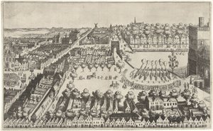Ohnivé ohně v Haagu po vyhlášení příměří, 1609