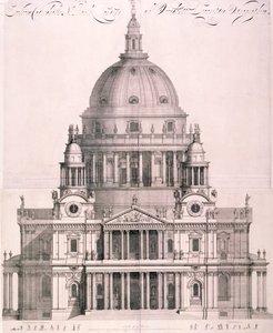 Katedrála svatého Pavla, Londýn, 1702