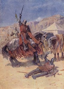 Ilustrace k Talismanu sira Waltera Scotta od Simon Harmon Vedder