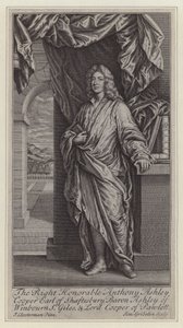 Anthony Asley Cooper od Simon II (after) Gribelin