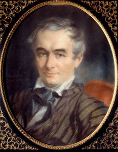 Portrét Prospera Merimeeho (1803-1870), spisovatele, historika a francouzského archeologa. Obraz Simona Rocharta (1788 - 1872)