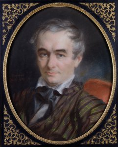 Portrét Prosper Merimee (1803-70) 1853 (pastel na papíře)