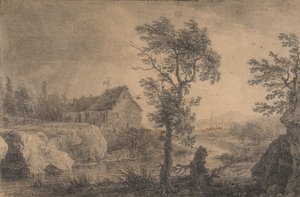 Ohyb řeky, 1767. od Simon Mathurin Lantara
