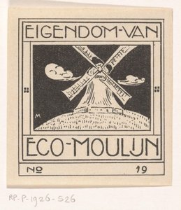 Ex libris Eco Moulijn