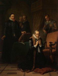Poslední modlitba Johana van Oldenbarnevelta od Simon Opzoomer