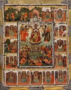 Theotokos životodárné jaro, 1670