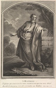 Svatý Matyáš, 1726. od Simon Vallee