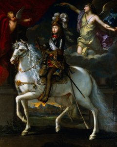 Ludvík XIV. francouzský král, 1648 od Simon Vouet