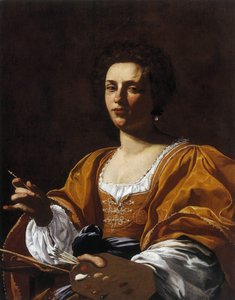 Portrét Artemisia Gentileschi, 1623-1626.