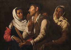 The Fortune Teller, 1617.