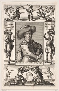 vévoda Christian z Braunschweigu od Simon de Pas