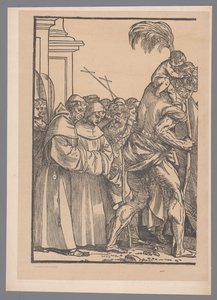 Reprodukce prvního dílu tištěné série The Triumph of Christ podle Joose Lambrechta od Simonau and Toovey
