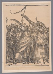 Reprodukce druhého dílu tištěné série De Triomf van Christus podle Joose Lambrechta od Simonau and Toovey