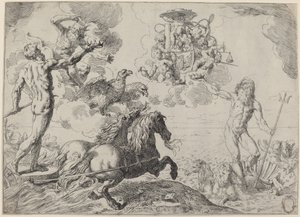 Jupiter, Neptun a Pluto od Simone Cantarini