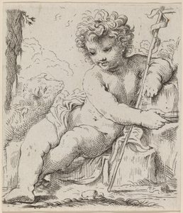 Svatý Jan od Simone Cantarini