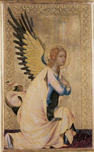 Gabriel, z Orsiniho polyptychu (tempera na panelu) (viz také 471173-5)