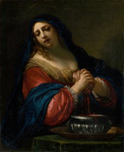 Saint Praxedis, c. 1650 od Simone Pignoni