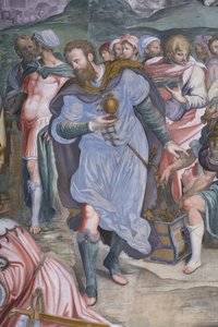 Klanění tří králů, Presbitery, 1578-82 (detail 3497103)