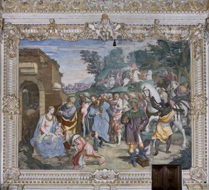 Klanění tří králů, Presbitery, 1578-82