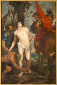 Saint Sebastian Bound for Martyrdom, c. 1620.
