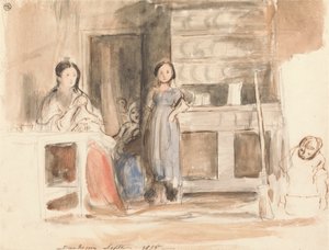 Kuchyňská scéna: Dunkerrin, září 1835 od Sir David Wilkie