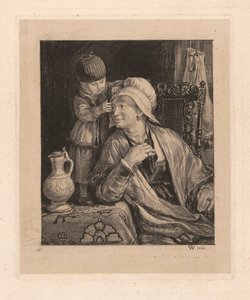 Matka a dítě od Sir David Wilkie