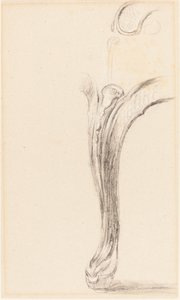 Studie nohy židle od Sir David Wilkie