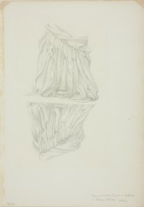 Zahalená postava a odraz, studie pro Mirror of Venus od Sir Edward Burne Jones