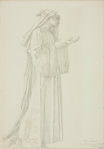 Postava poutníka v Romaunt of the Rose od Sir Edward Burne Jones