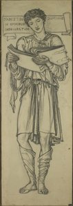 Timothy (karikatura pro Lady Chapel východní okno)