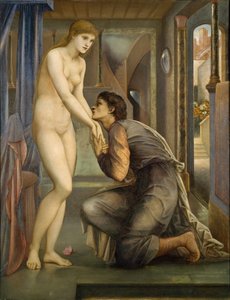 Pygmalion a obraz - Duše dosahuje, 1878.