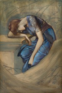 Série Briar Rose - Studie pro ‚The Garden Court‘, 1889.