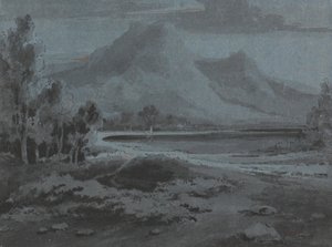 Velšská krajina od Sir George Howland Beaumont seventh Baronet