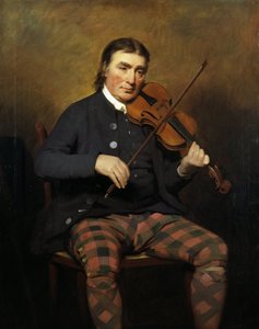 Portrét houslisty a skladatele Niela Gowa 1727-1807, 1787